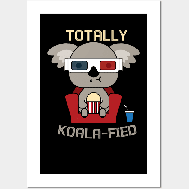 Totally Koalafied koala kawaii Wall Art by GP SHOP